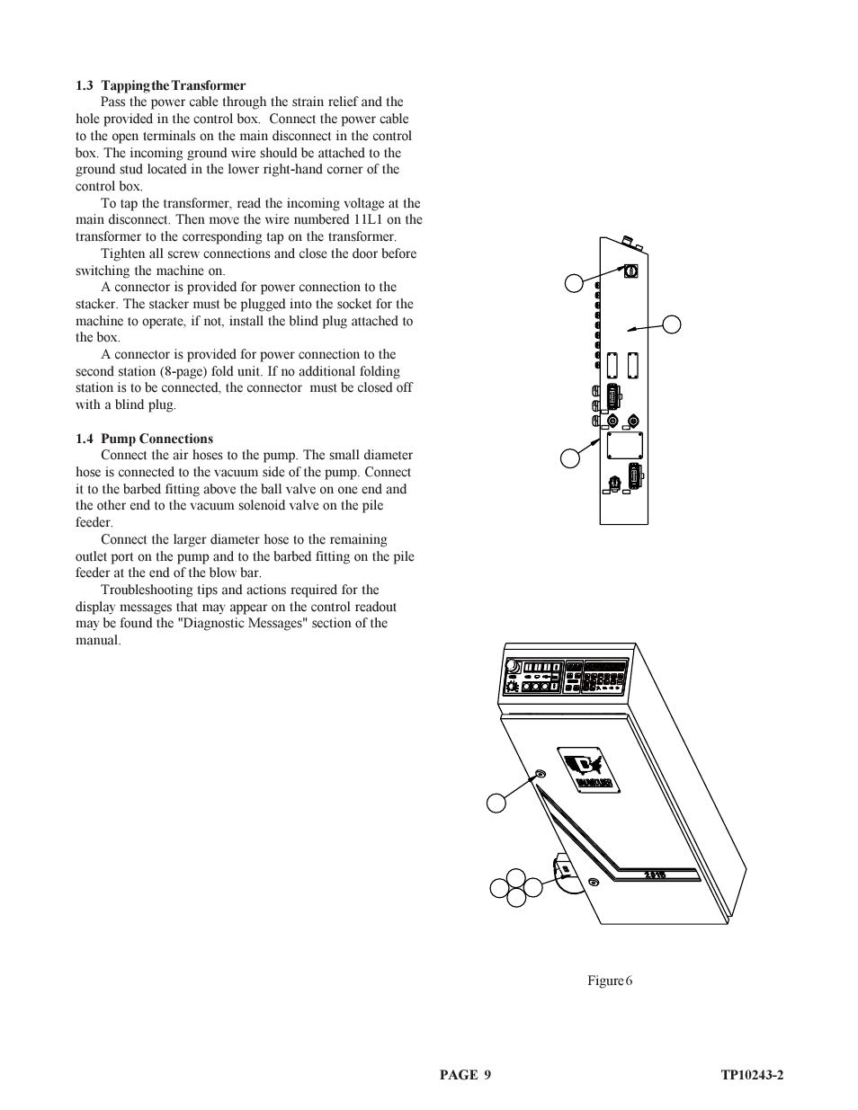 Baumfolder BAUM20: Pile Folder 1st Station (from 2002 thru 2004) User Manual | Page 9 / 68