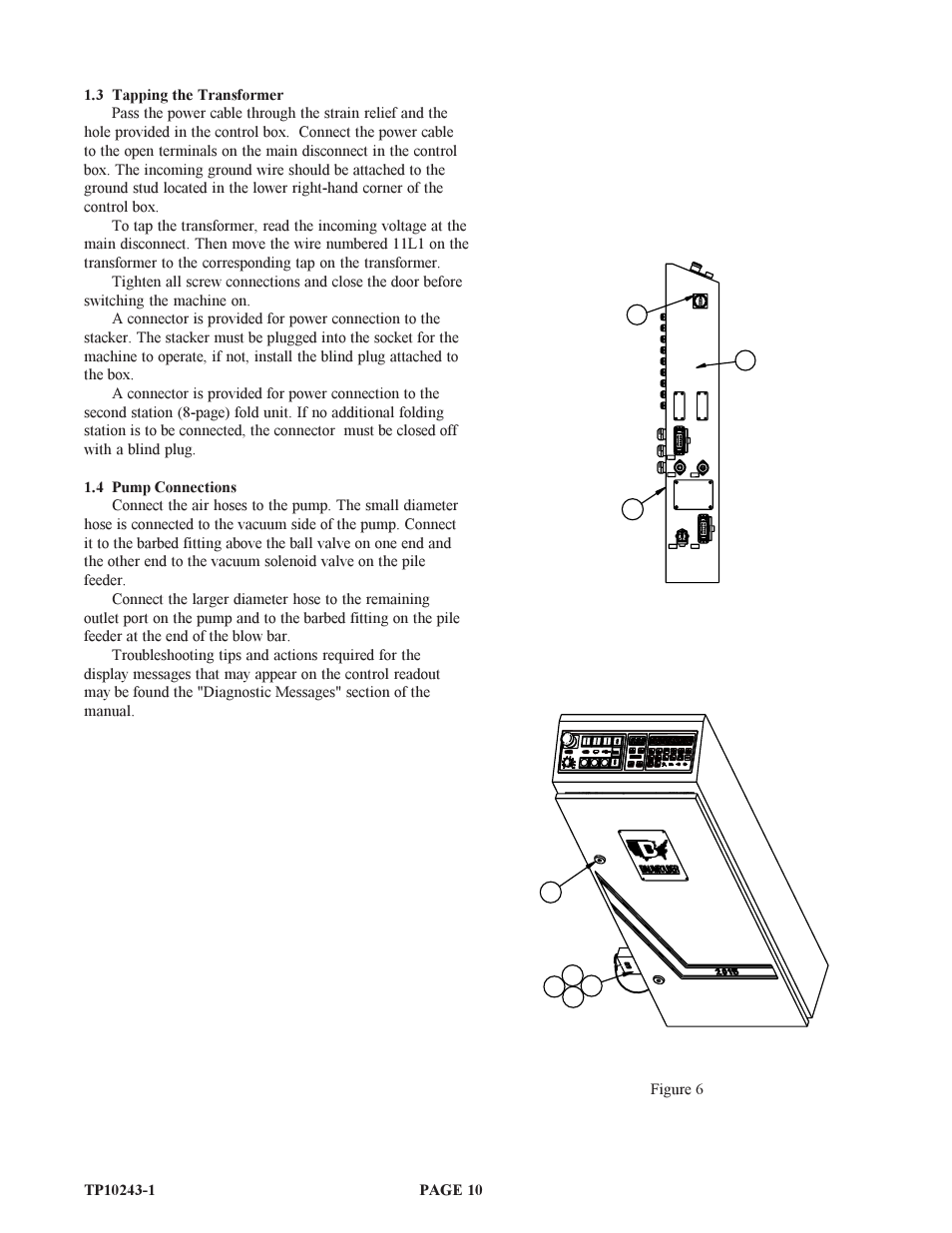 Baumfolder BAUM20: Pile Folder 1st Station (from 1999 thru 2001) User Manual | Page 10 / 50