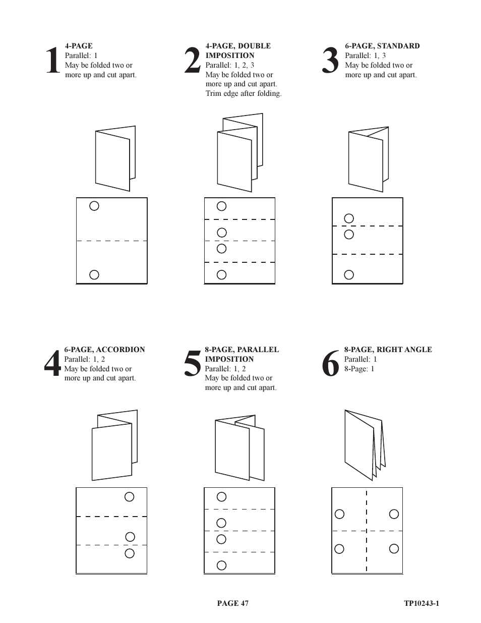 Baumfolder BAUM20: Pile Folder 1st Station (from 1999 thru 2001) User Manual | Page 47 / 50