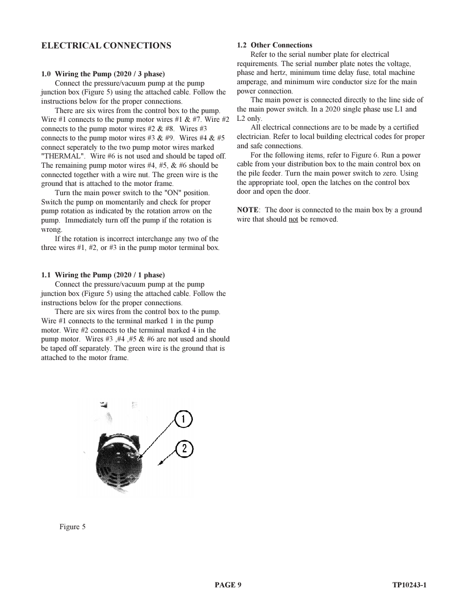 Baumfolder BAUM20: Pile Folder 1st Station (from 1999 thru 2001) User Manual | Page 9 / 50