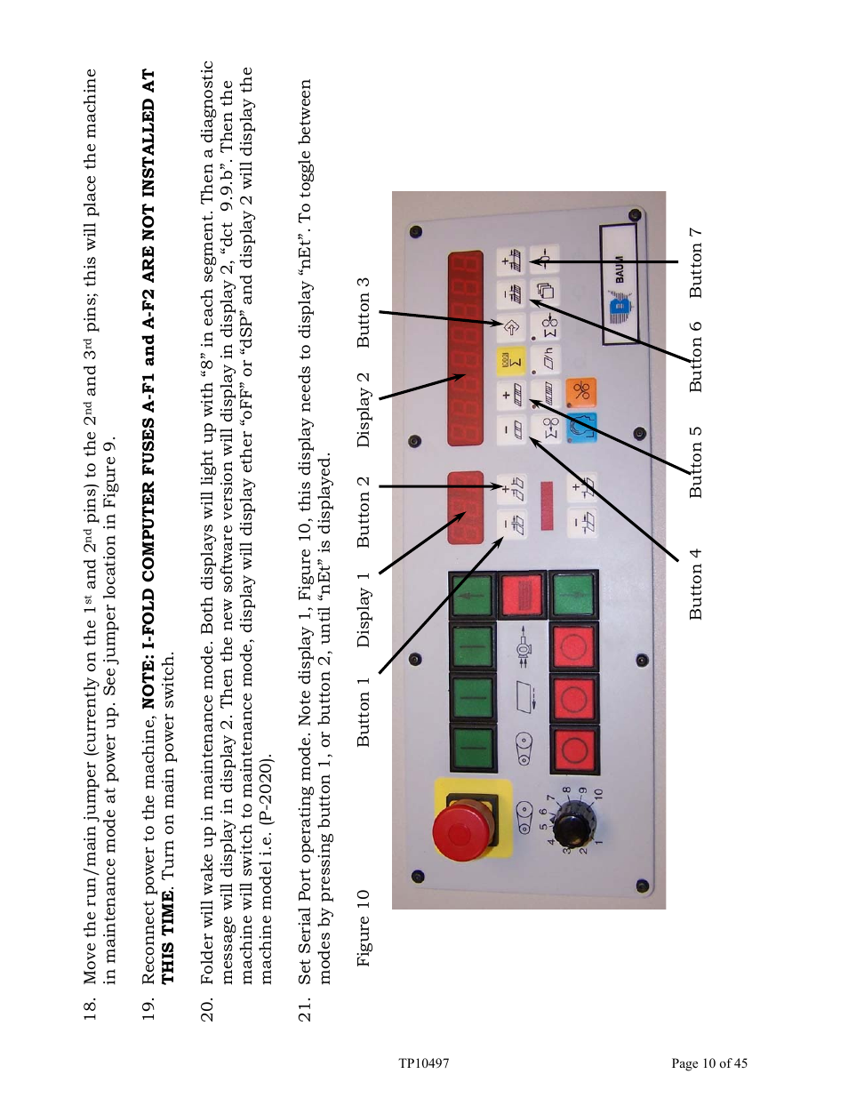 Baumfolder BAUM20: Ifold Service Manual User Manual | Page 12 / 47