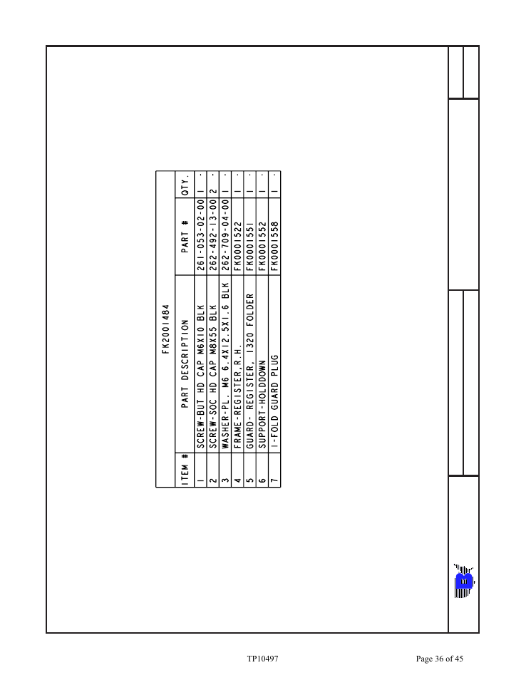 Baumfolder BAUM20: Ifold Service Manual User Manual | Page 38 / 47