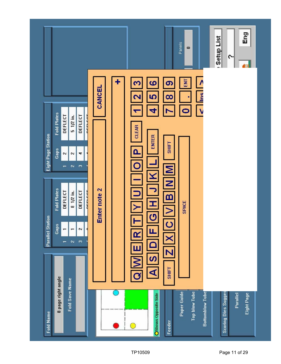 Baumfolder BAUM20: Ifold Operation Manual User Manual | Page 13 / 31