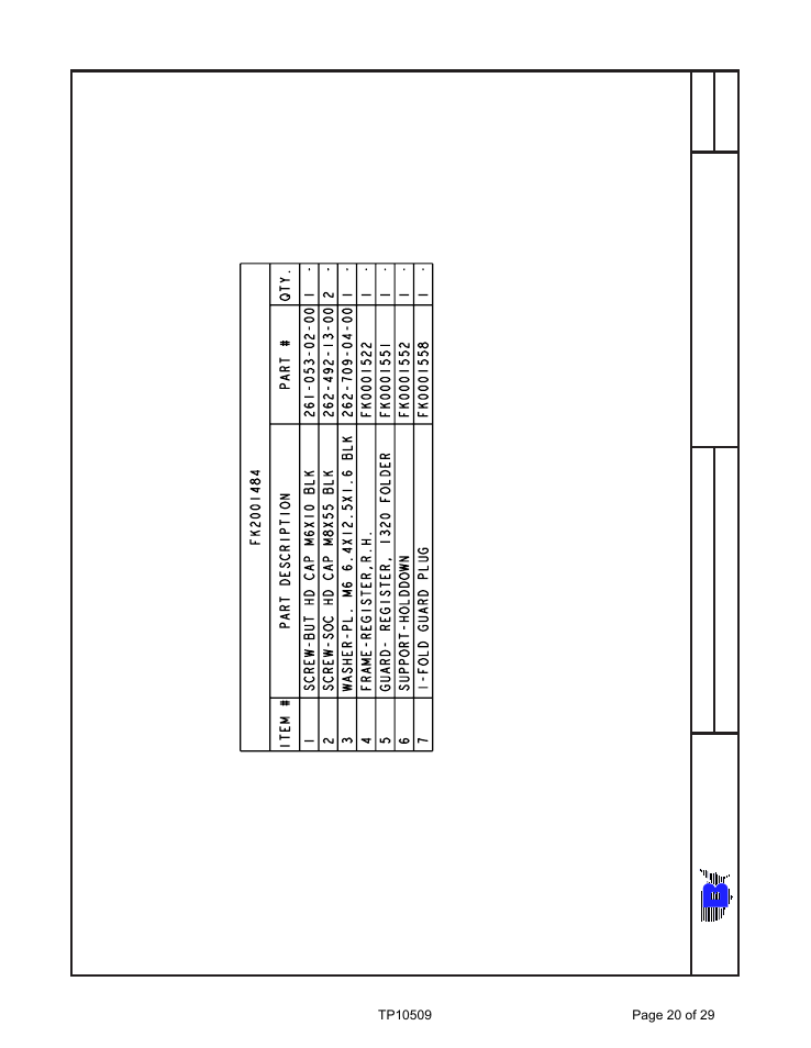 Baumfolder BAUM20: Ifold Operation Manual User Manual | Page 22 / 31
