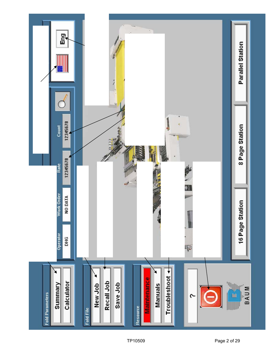 Baumfolder BAUM20: Ifold Operation Manual User Manual | Page 4 / 31