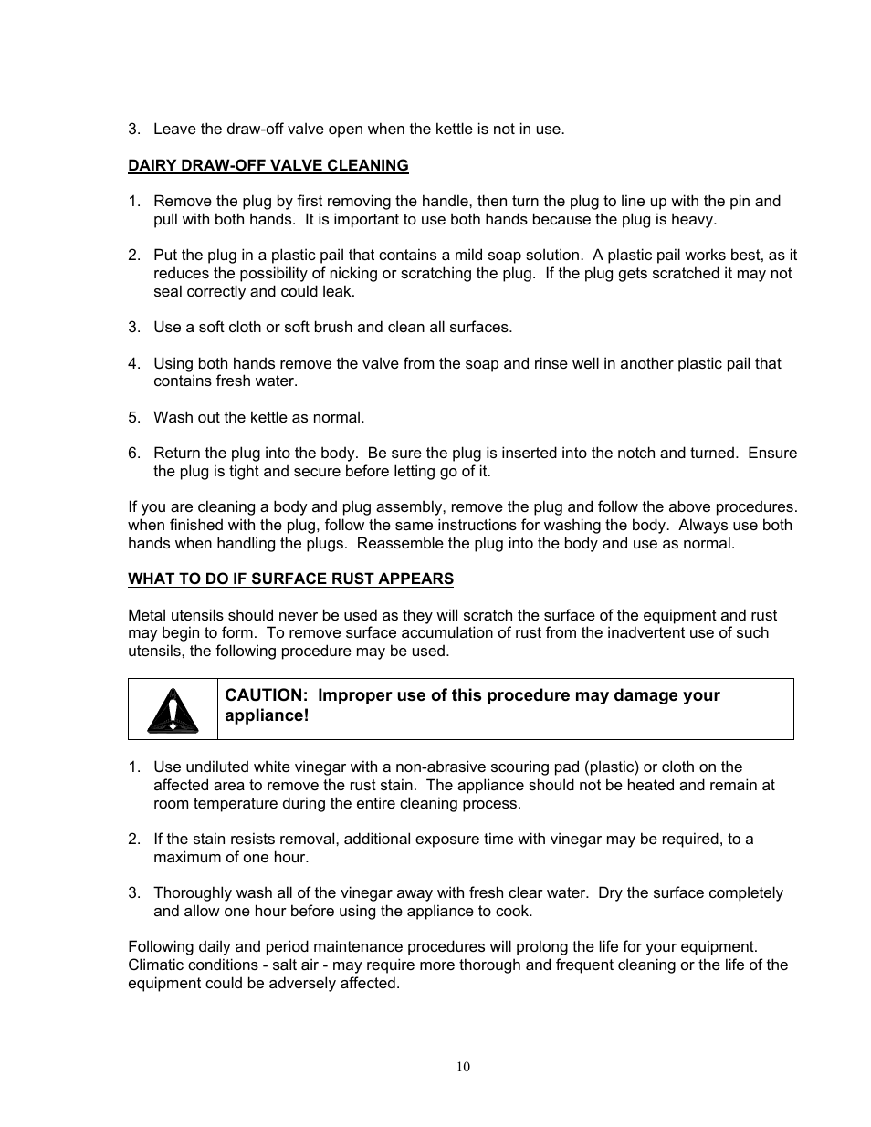 Blodgett KPS-DS Series User Manual | Page 10 / 13