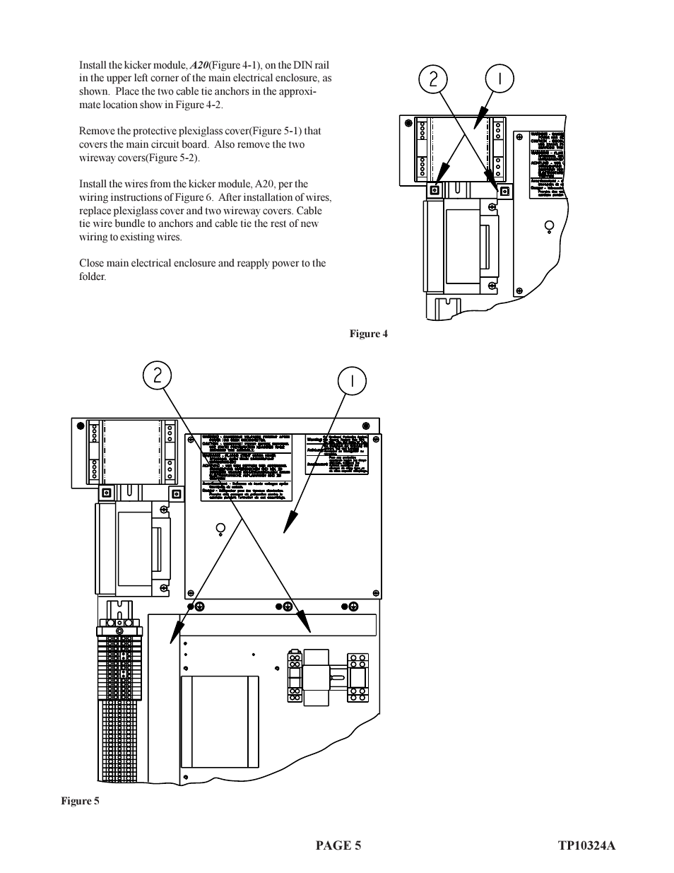 Baumfolder BAUM20: 20 Kicker Assembly Installation User Manual | Page 5 / 15