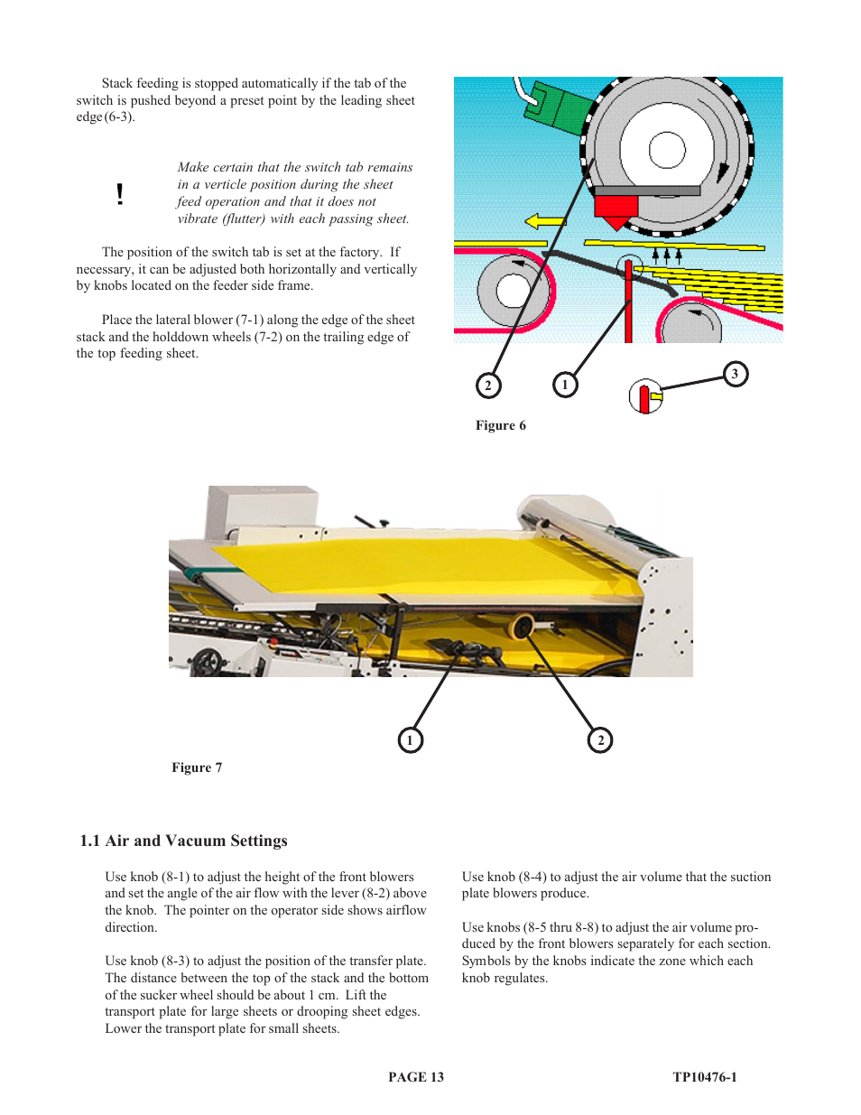 Baumfolder BAUM 26_30: Folder 1st Station Contfeed User Manual | Page 13 / 46