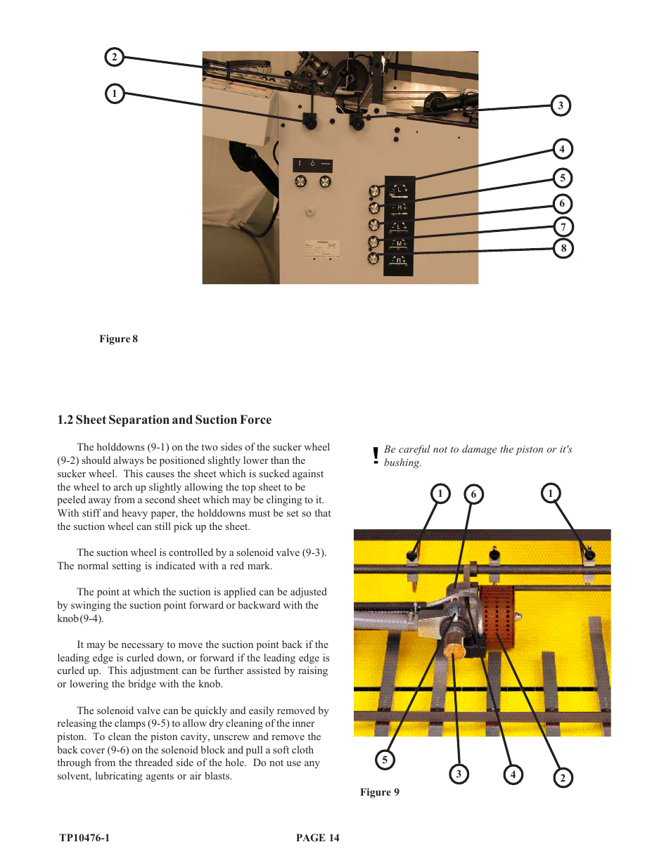 Baumfolder BAUM 26_30: Folder 1st Station Contfeed User Manual | Page 14 / 46