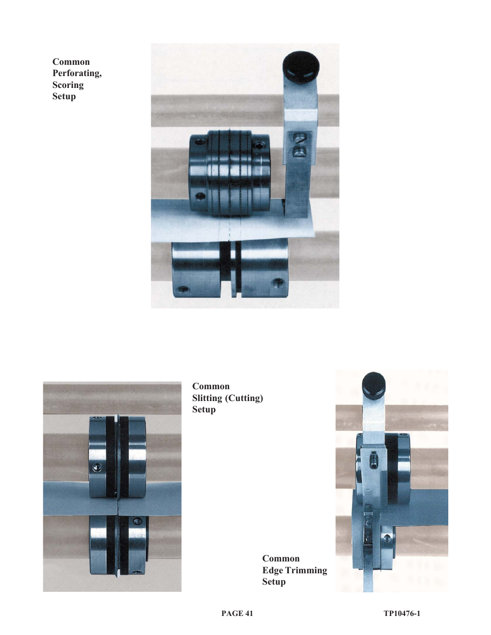 Baumfolder BAUM 26_30: Folder 1st Station Contfeed User Manual | Page 41 / 46