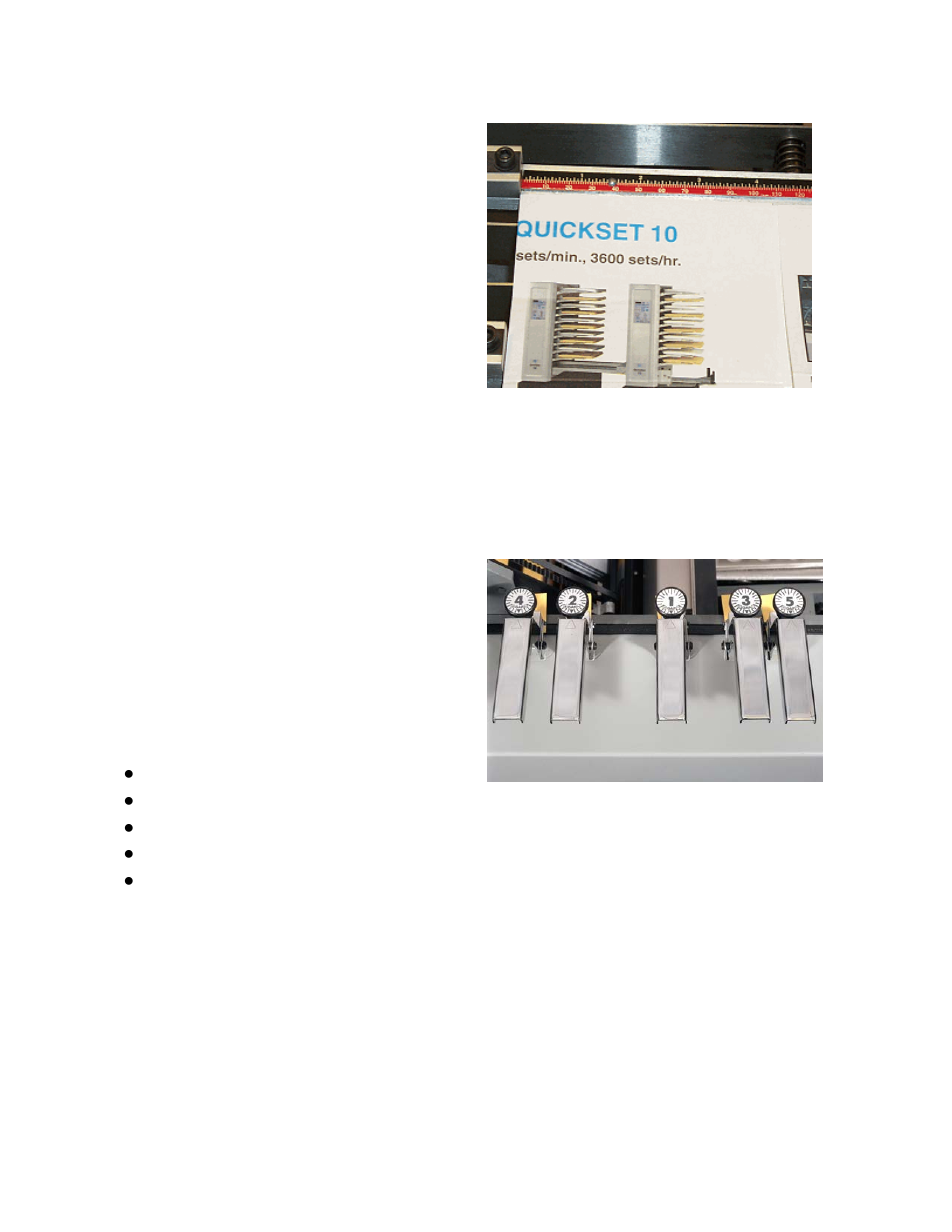 Setting up a job to test | Baumfolder Gatefold User Manual | Page 7 / 12