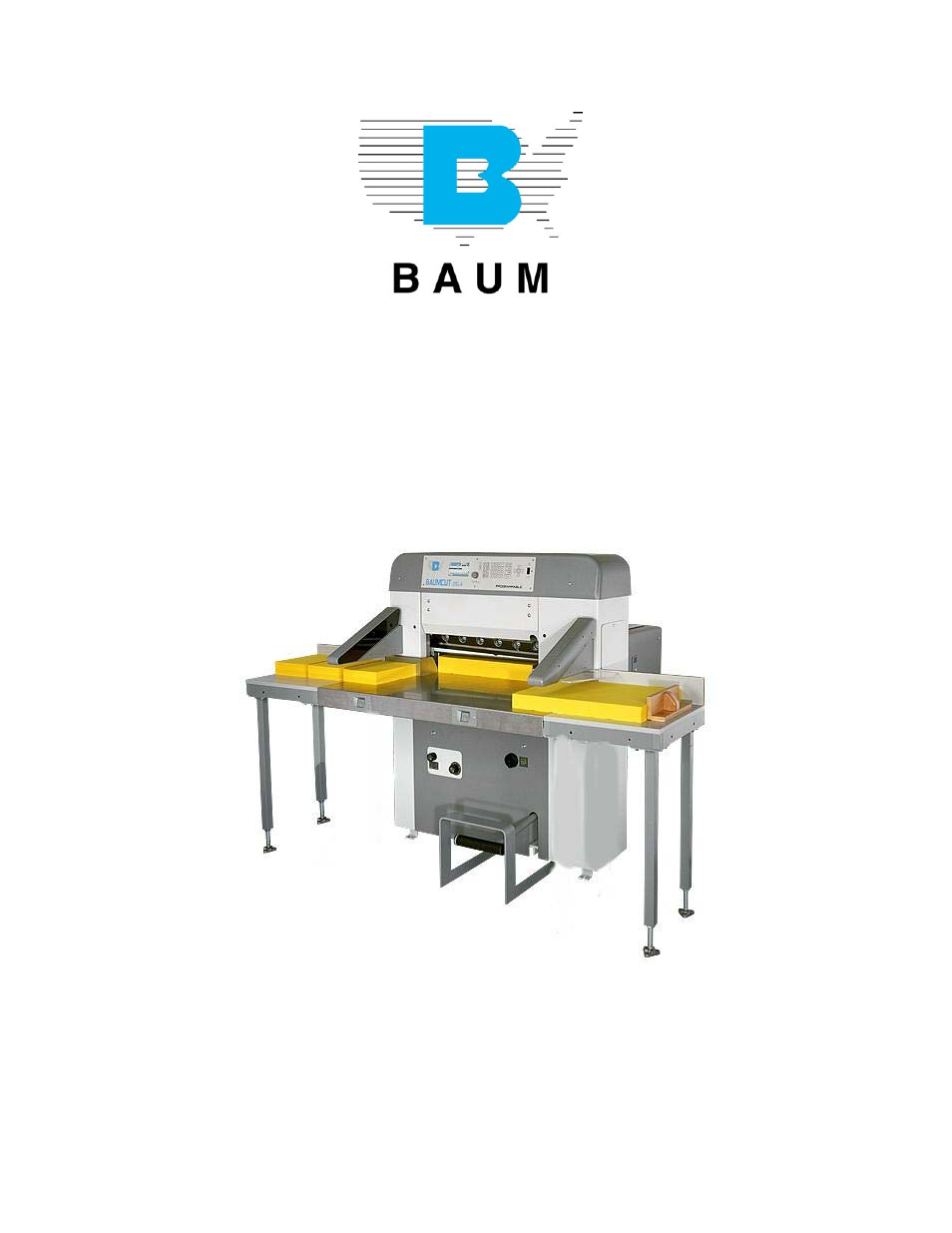 Baumfolder BaumCut 26.4: side table User Manual | 5 pages