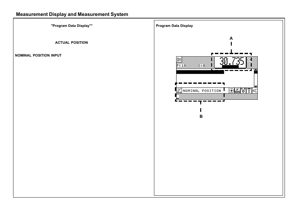 Measurement display and measurement system | Baumfolder BaumCut 26.4 (For serials 69H1122 thru 76D1132) User Manual | Page 25 / 98