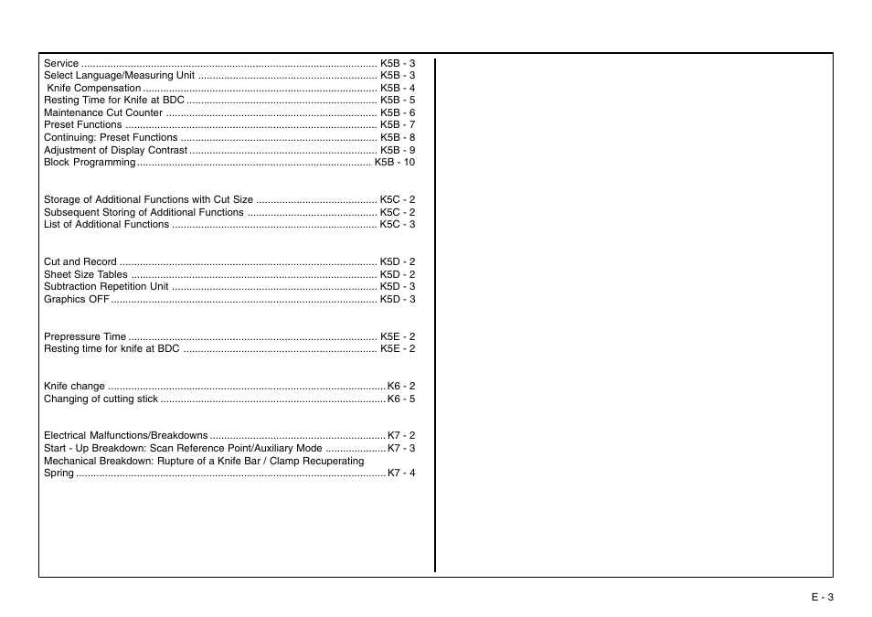 Baumfolder BaumCut 31.5 (For serials 700N101 thru current) User Manual | Page 3 / 98