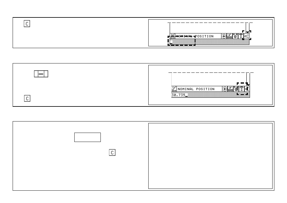 Deletion of a wrong input | Baumfolder BaumCut 31.5 (For serials 700N101 thru current) User Manual | Page 42 / 98