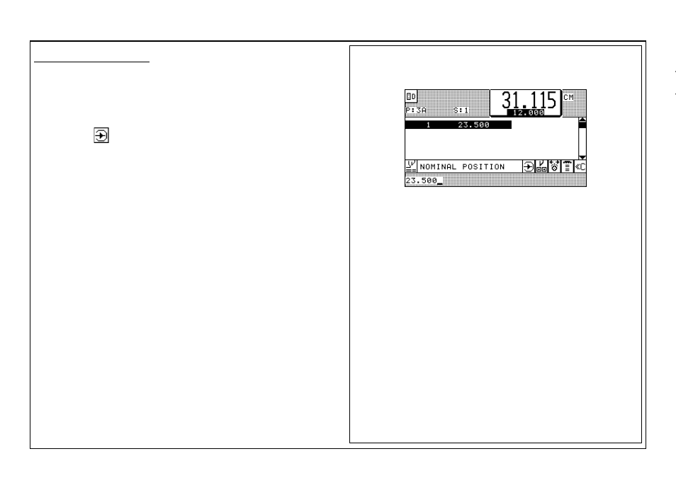 Storage of measurements | Baumfolder BaumCut 31.5 (For serials 700N101 thru current) User Manual | Page 46 / 98