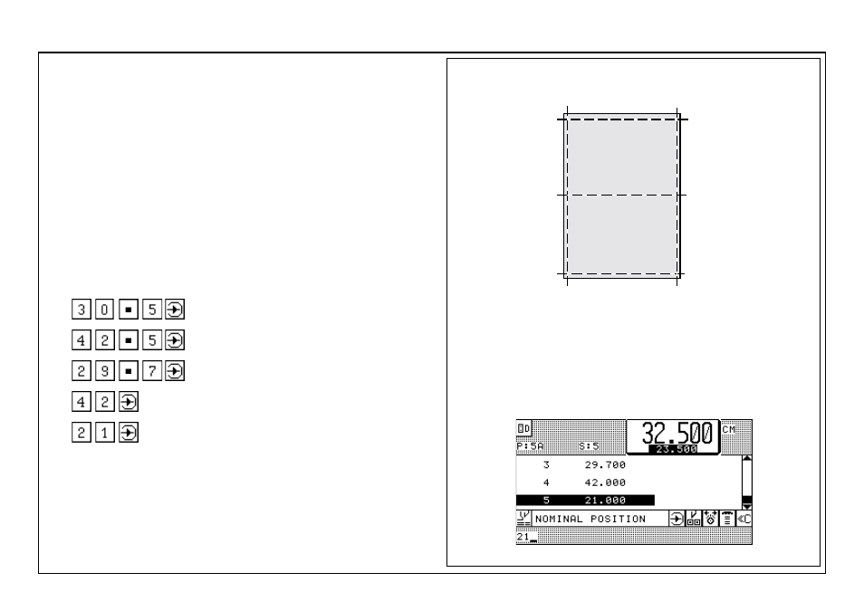 Setting up a cutting program, example 2 | Baumfolder BaumCut 31.5 (For serials 700N101 thru current) User Manual | Page 48 / 98