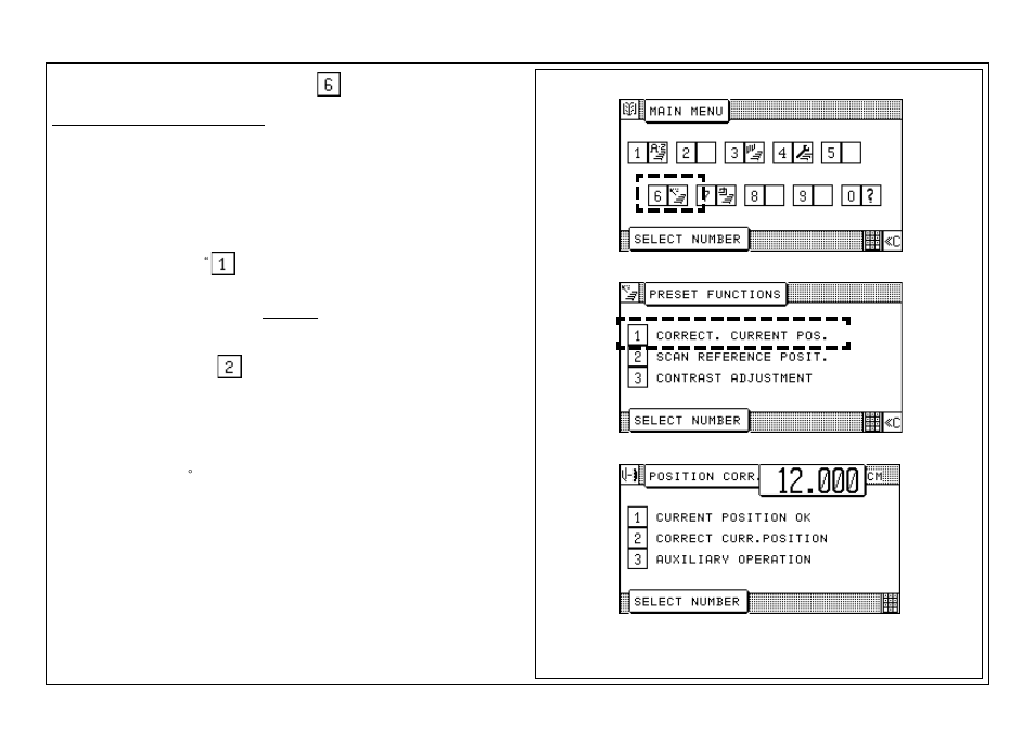 Preset functions | Baumfolder BaumCut 31.5 (For serials 700N101 thru current) User Manual | Page 65 / 98