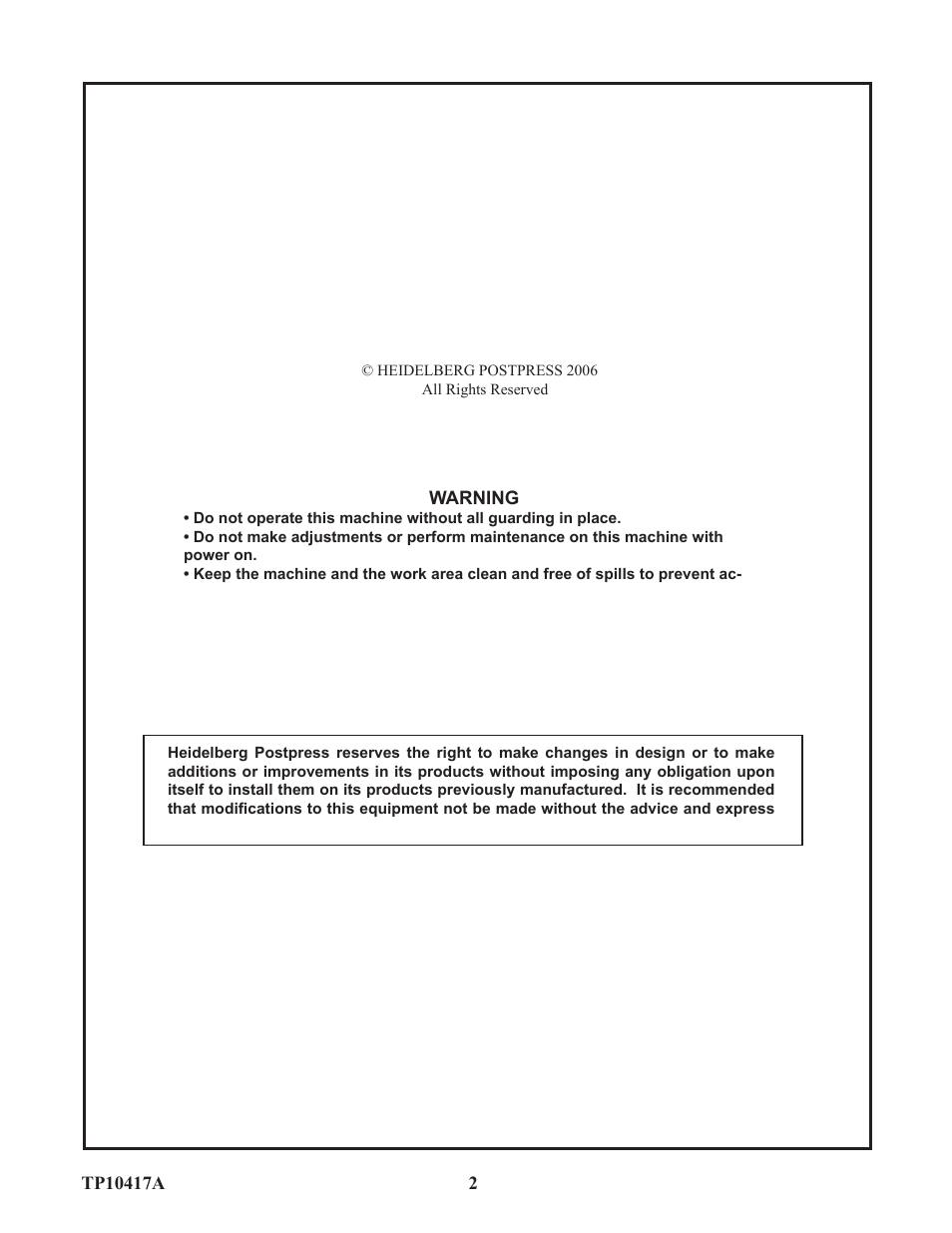 Baumfolder D5 Drill (from mid 2006 thru end 2006) User Manual | Page 2 / 11