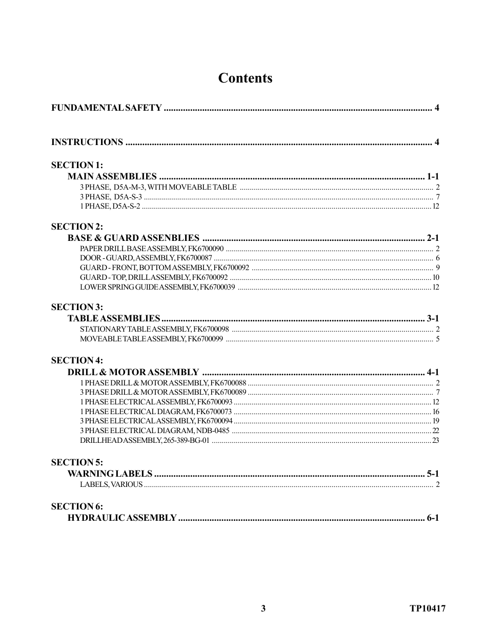 Baumfolder D5 Drill (from 2003 thru mid 2006) User Manual | Page 3 / 11