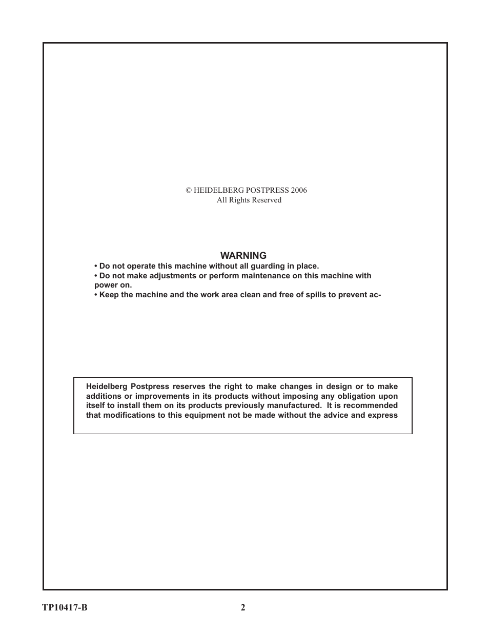 Baumfolder D3HD Dril User Manual | Page 2 / 11