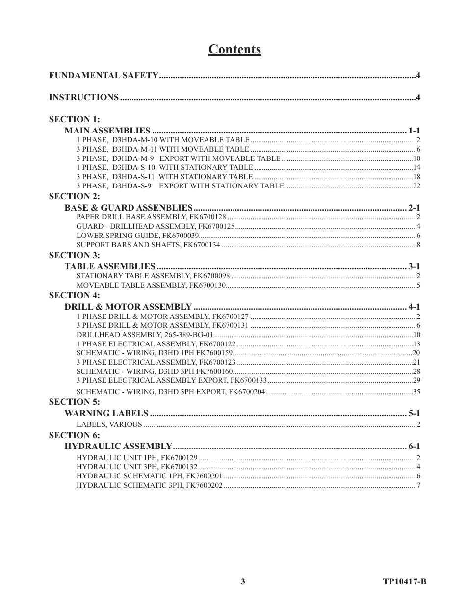 Baumfolder D3HD Dril User Manual | Page 3 / 11