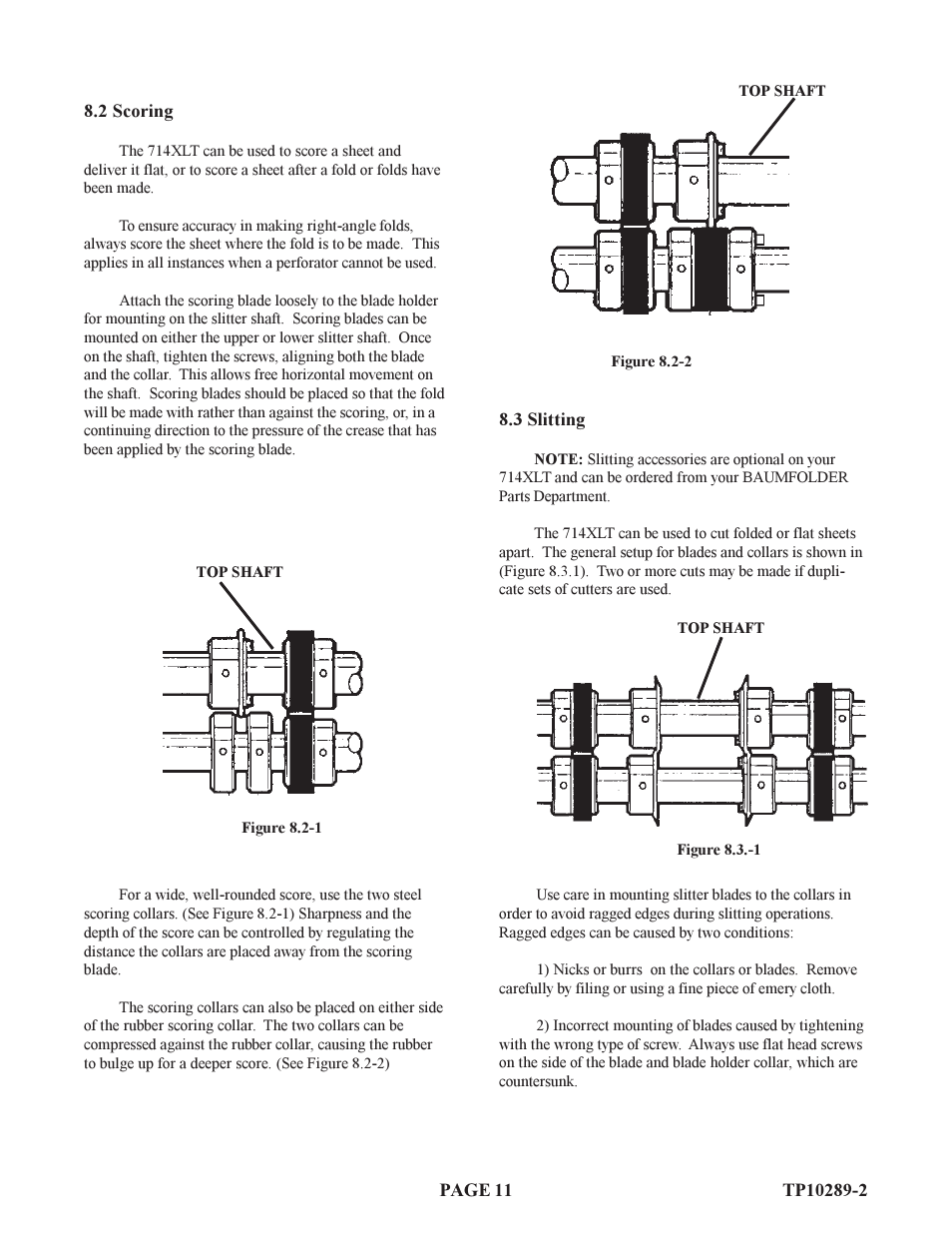 Baumfolder 714XLT: Air-Operations Manual (from 2001 thru 2005) User Manual | Page 11 / 13