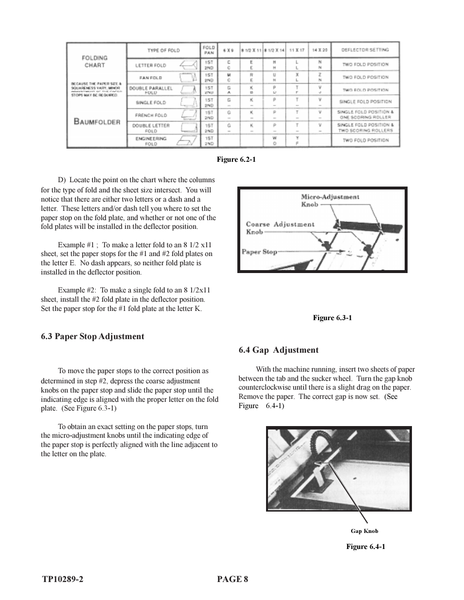 Baumfolder 714XLT: Air-Operations Manual (from 2001 thru 2005) User Manual | Page 8 / 13