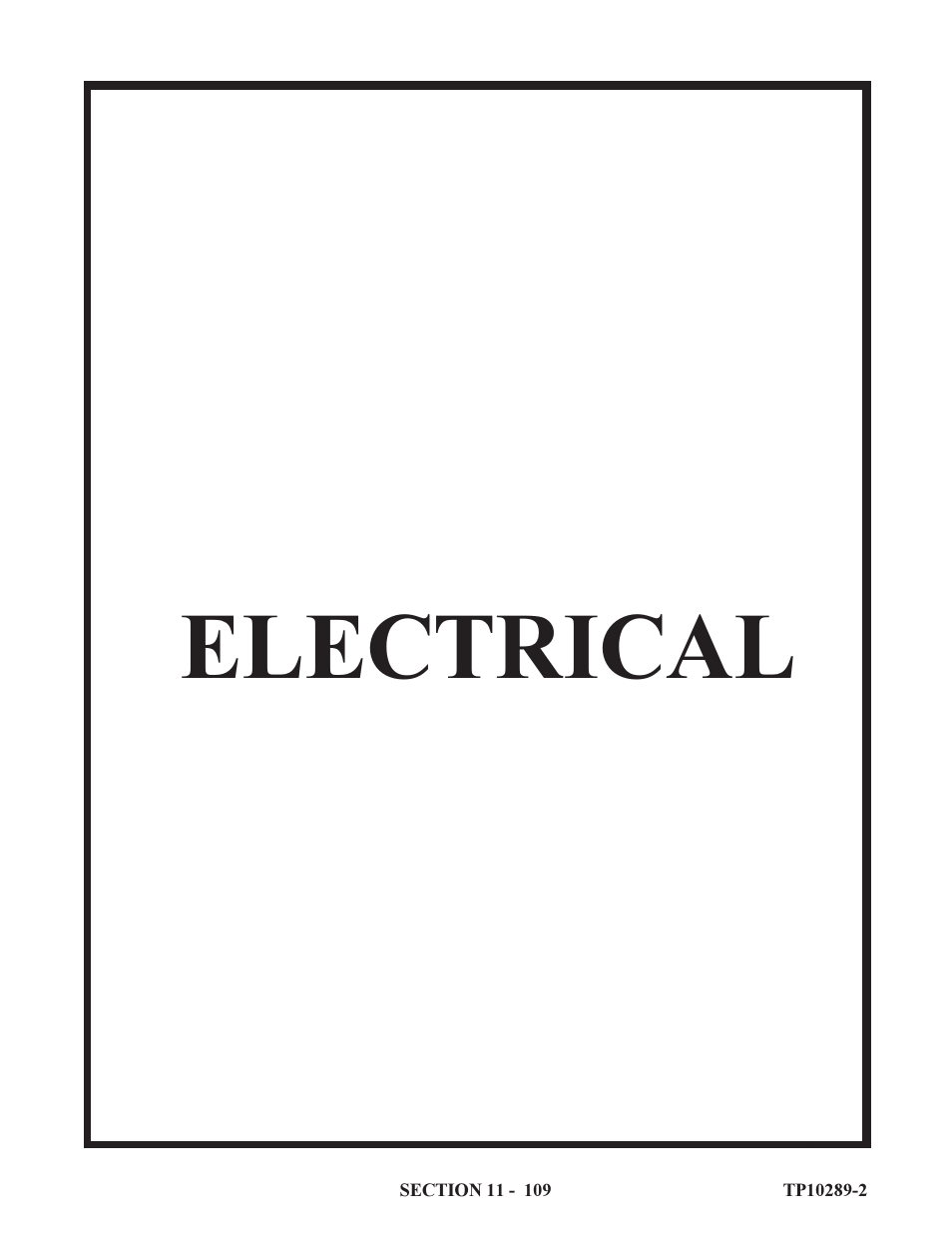 Electrical | Baumfolder 714XLT: Parts Manual User Manual | Page 109 / 134