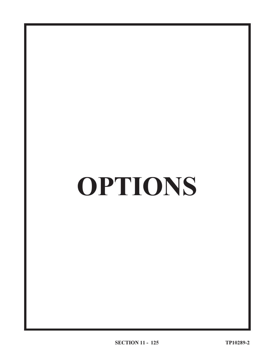 Options | Baumfolder 714XLT: Parts Manual User Manual | Page 125 / 134