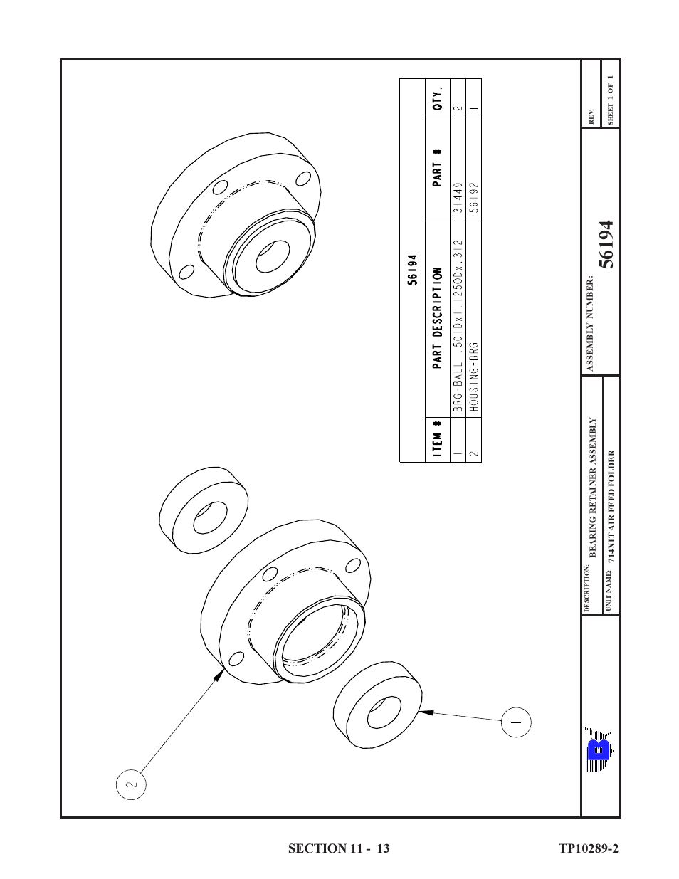 Baumfolder 714XLT: Parts Manual User Manual | Page 13 / 134