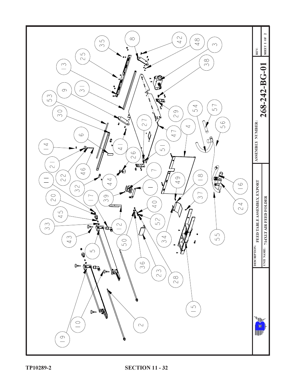 Baumfolder 714XLT: Parts Manual User Manual | Page 32 / 134