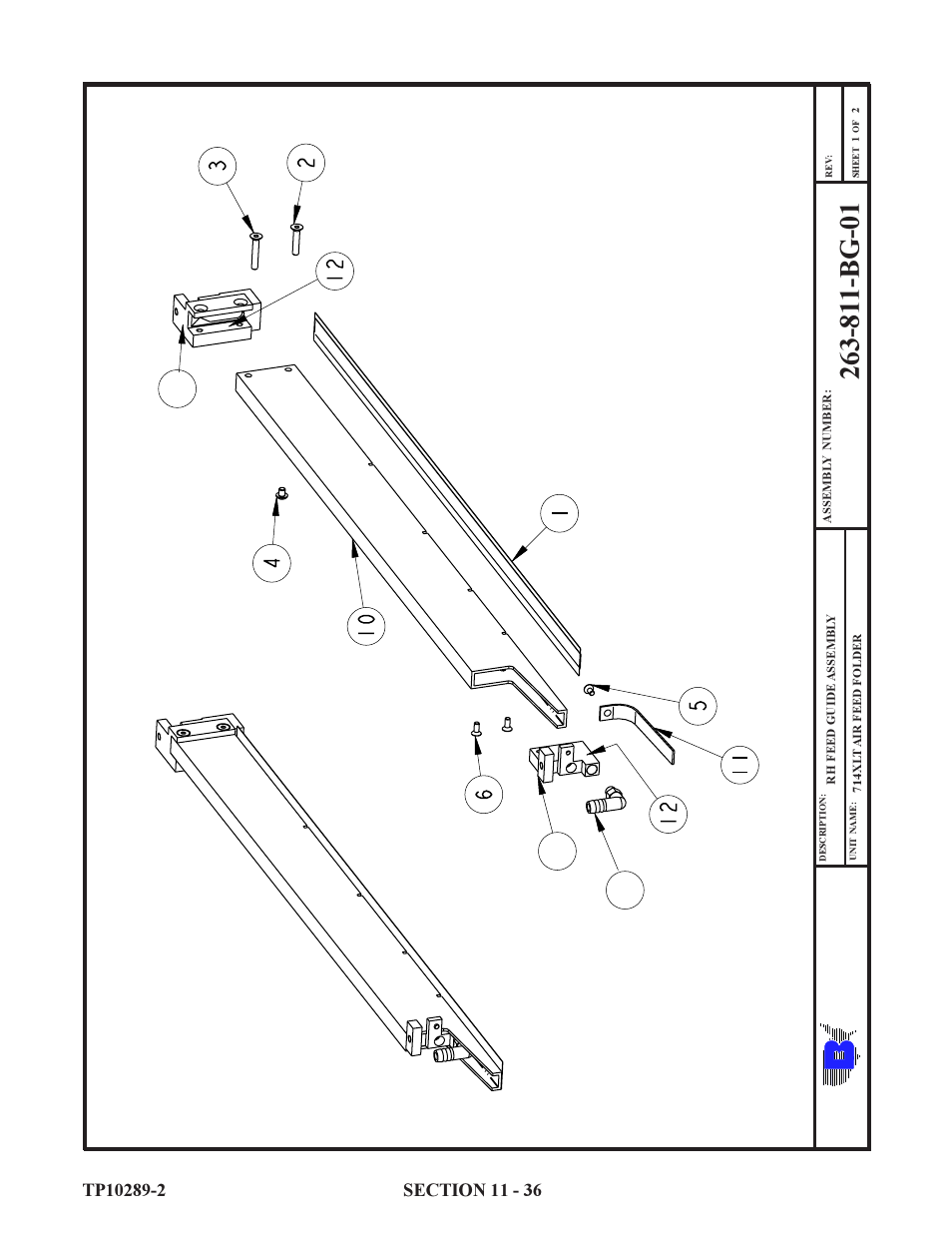 Baumfolder 714XLT: Parts Manual User Manual | Page 36 / 134