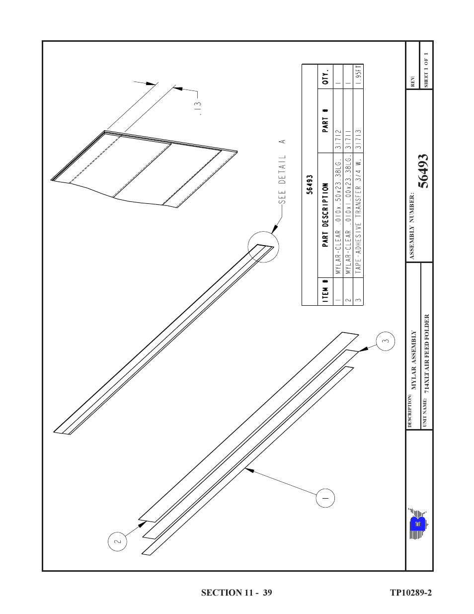 Baumfolder 714XLT: Parts Manual User Manual | Page 39 / 134
