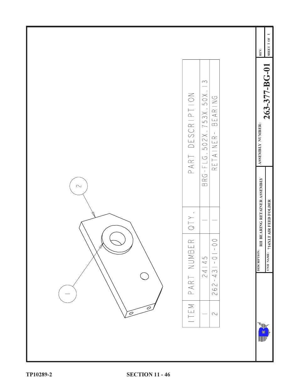Baumfolder 714XLT: Parts Manual User Manual | Page 46 / 134