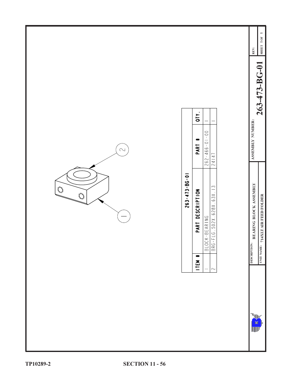 Baumfolder 714XLT: Parts Manual User Manual | Page 56 / 134