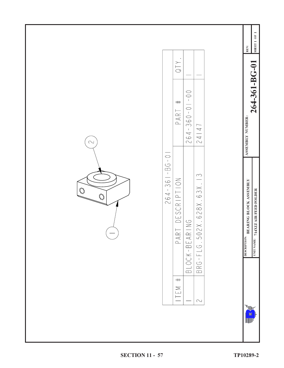 Baumfolder 714XLT: Parts Manual User Manual | Page 57 / 134