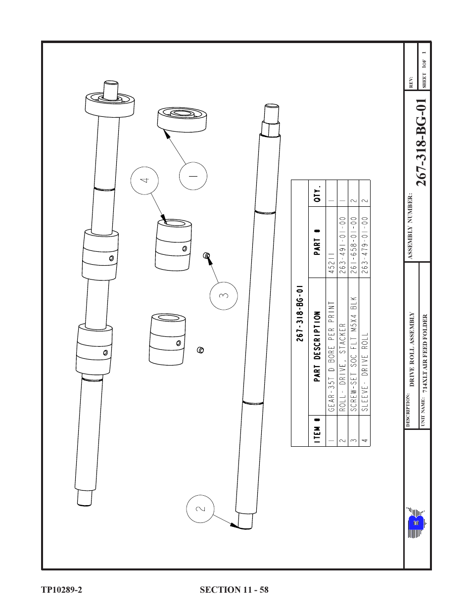 Baumfolder 714XLT: Parts Manual User Manual | Page 58 / 134