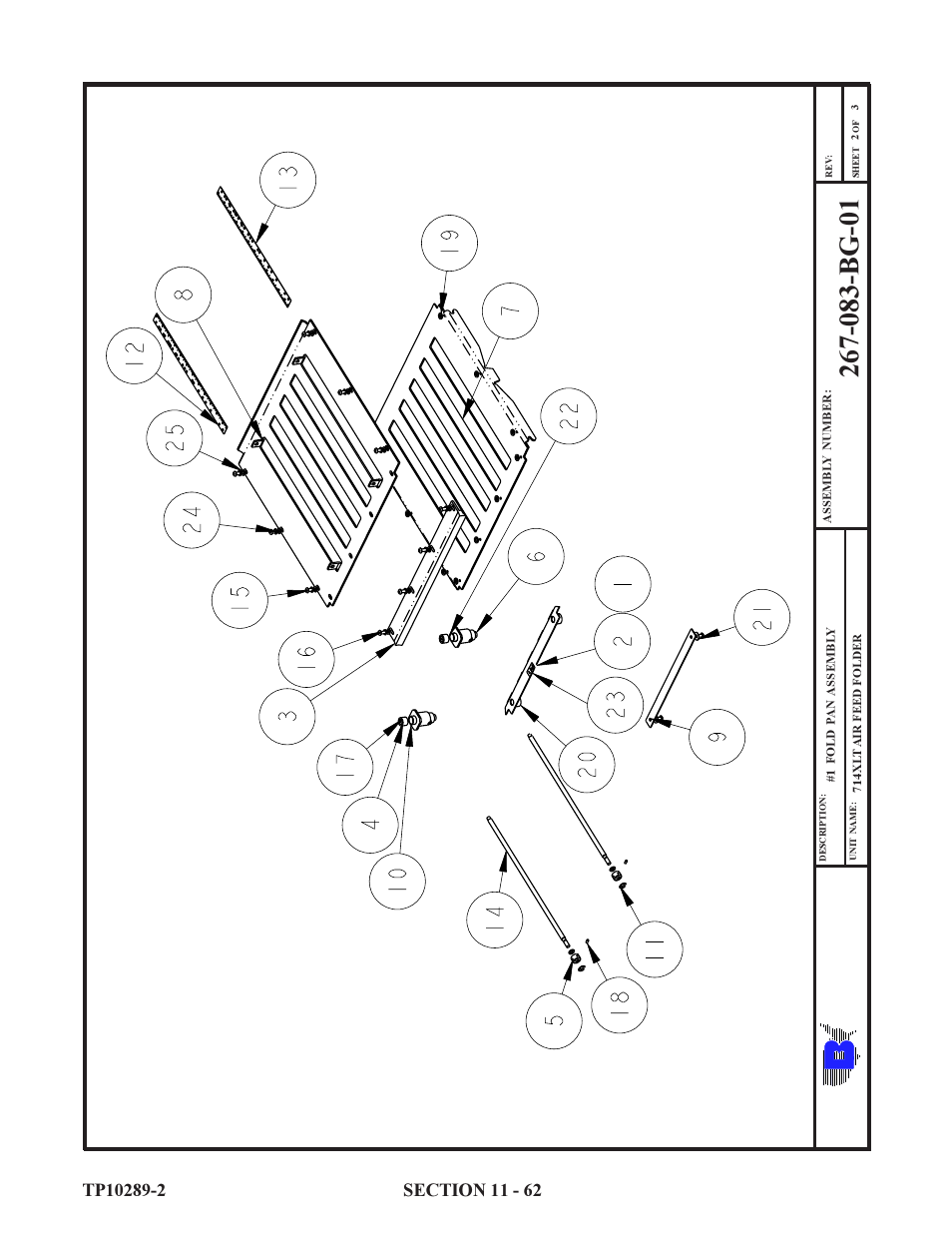 Baumfolder 714XLT: Parts Manual User Manual | Page 62 / 134