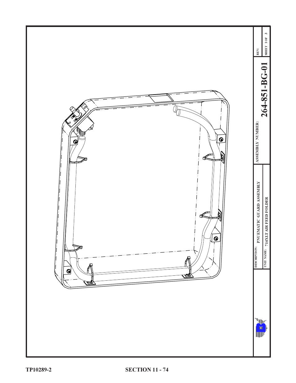 Baumfolder 714XLT: Parts Manual User Manual | Page 74 / 134