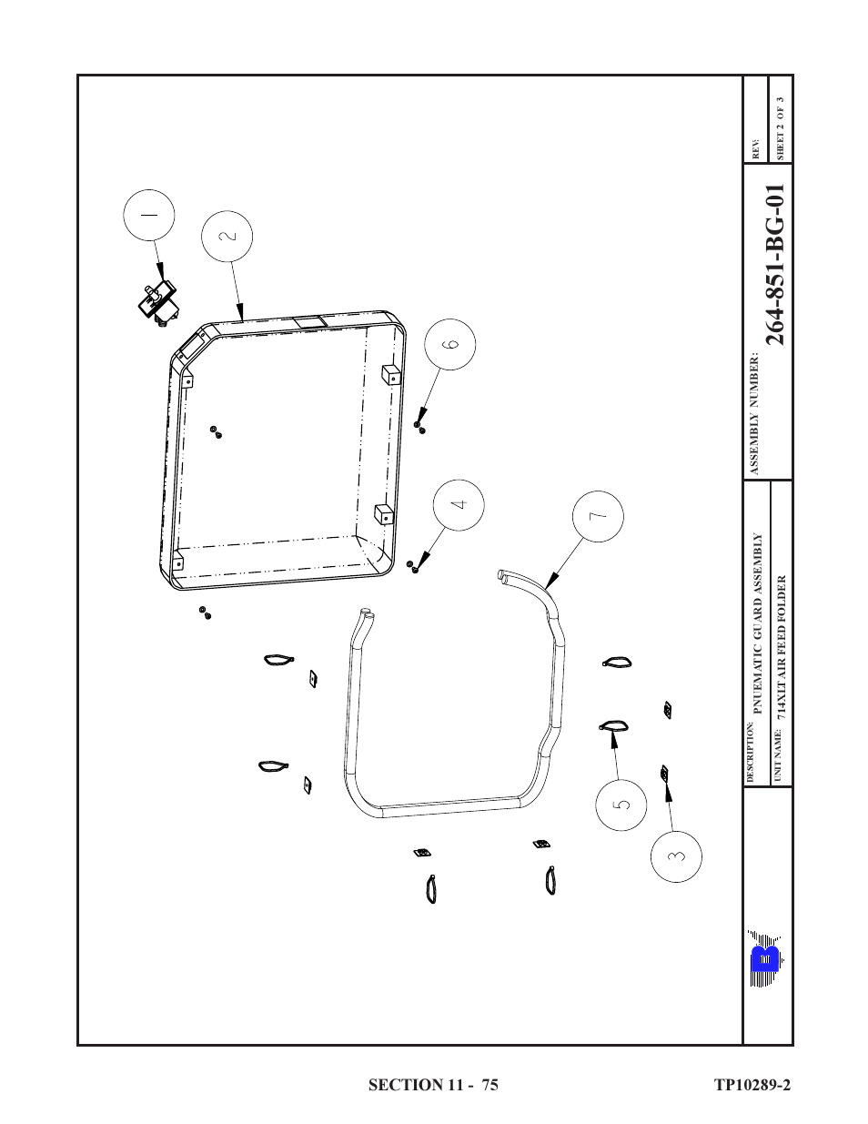 Baumfolder 714XLT: Parts Manual User Manual | Page 75 / 134