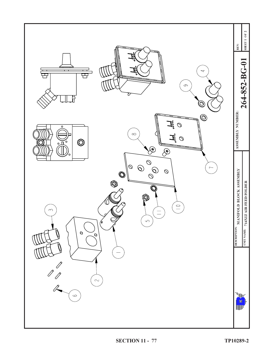 Baumfolder 714XLT: Parts Manual User Manual | Page 77 / 134
