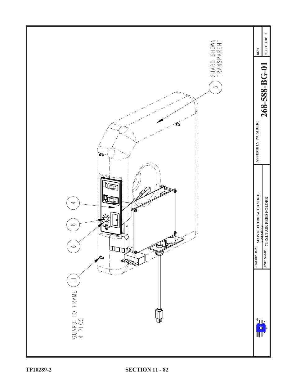 Baumfolder 714XLT: Parts Manual User Manual | Page 82 / 134