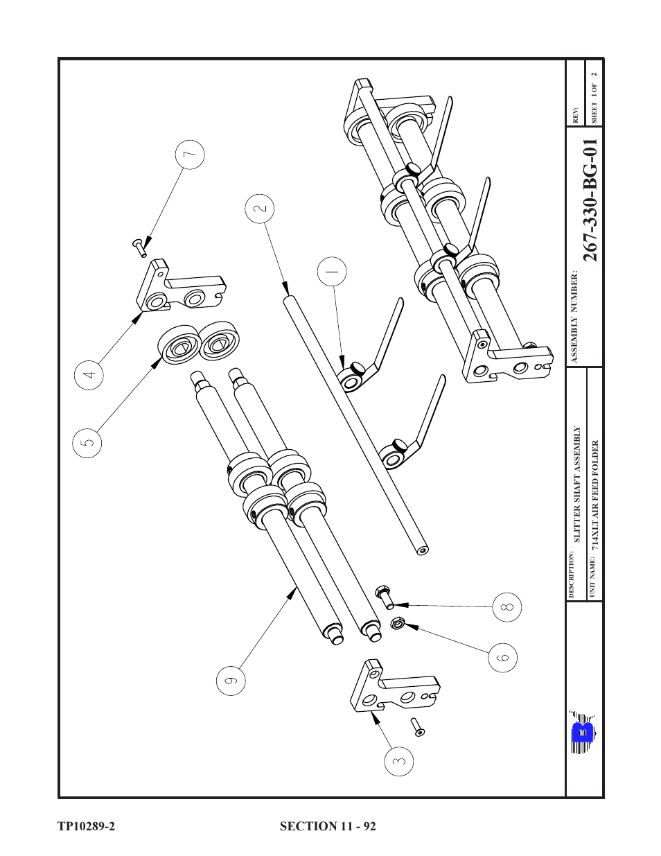 Baumfolder 714XLT: Parts Manual User Manual | Page 92 / 134