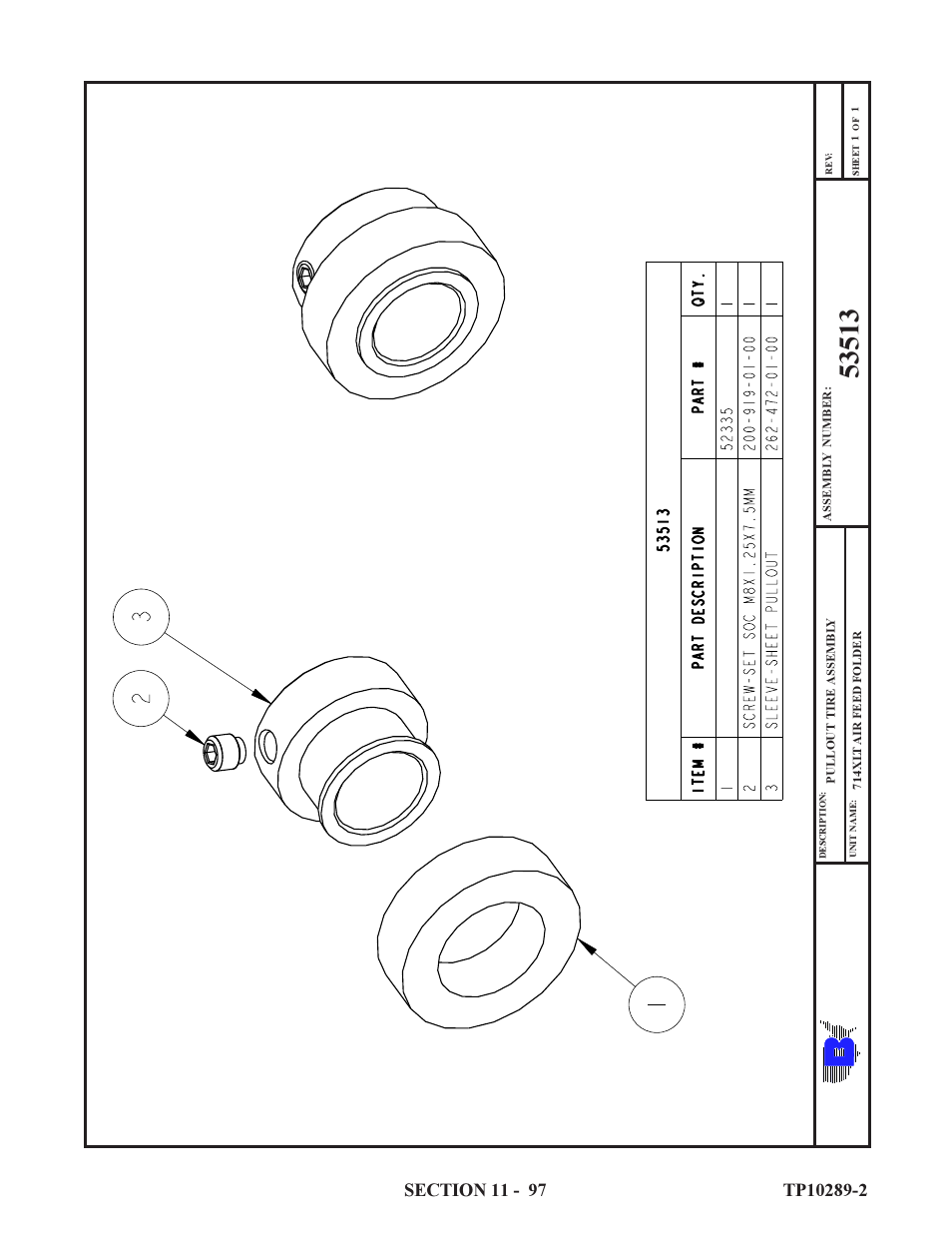 Baumfolder 714XLT: Parts Manual User Manual | Page 97 / 134