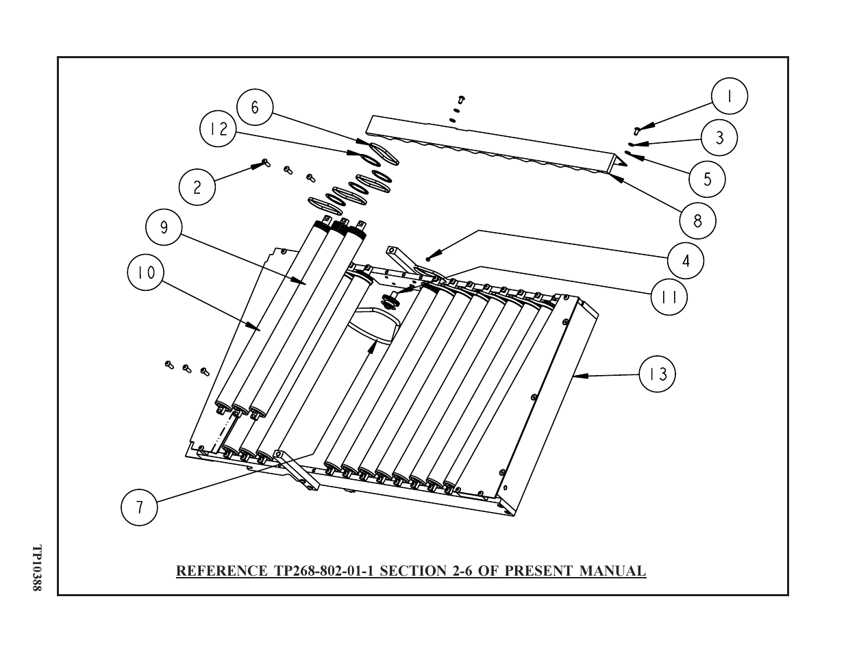 Baumfolder 714XLT: Thrufold-Cross Carrier idler pulley assy Manual User Manual | Page 5 / 7