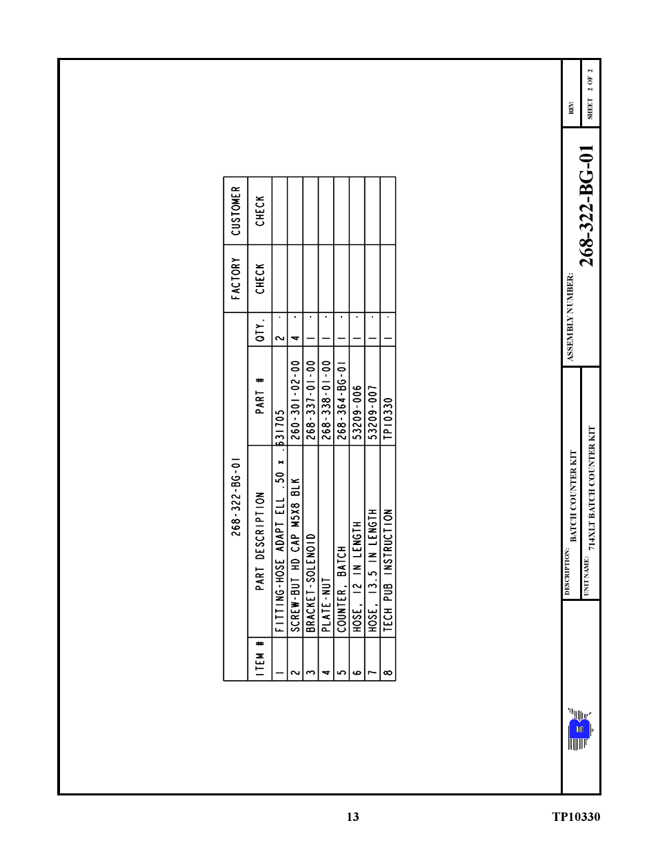 Baumfolder 714XLT: Sound Cvr Manual User Manual | Page 13 / 16