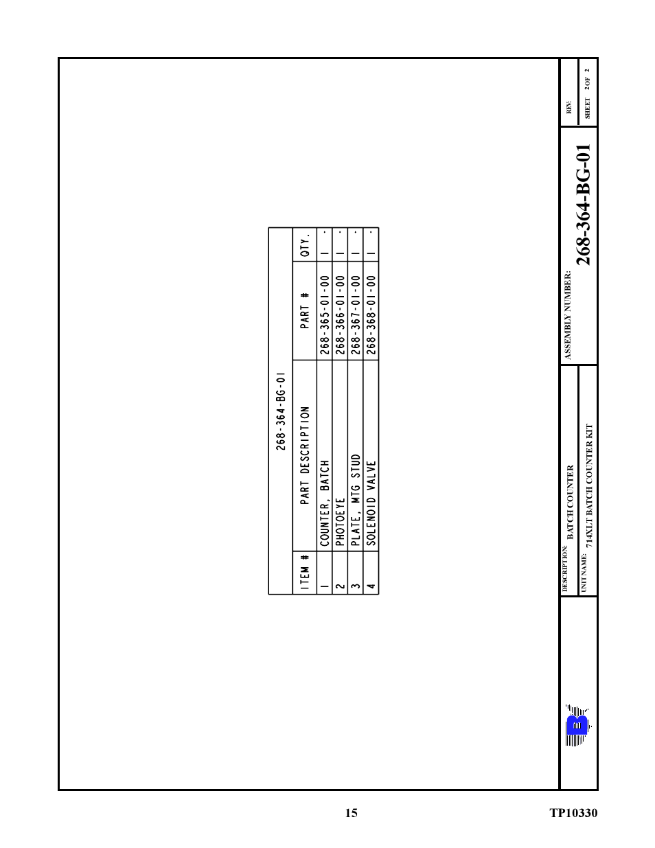 Baumfolder 714XLT: Sound Cvr Manual User Manual | Page 15 / 16