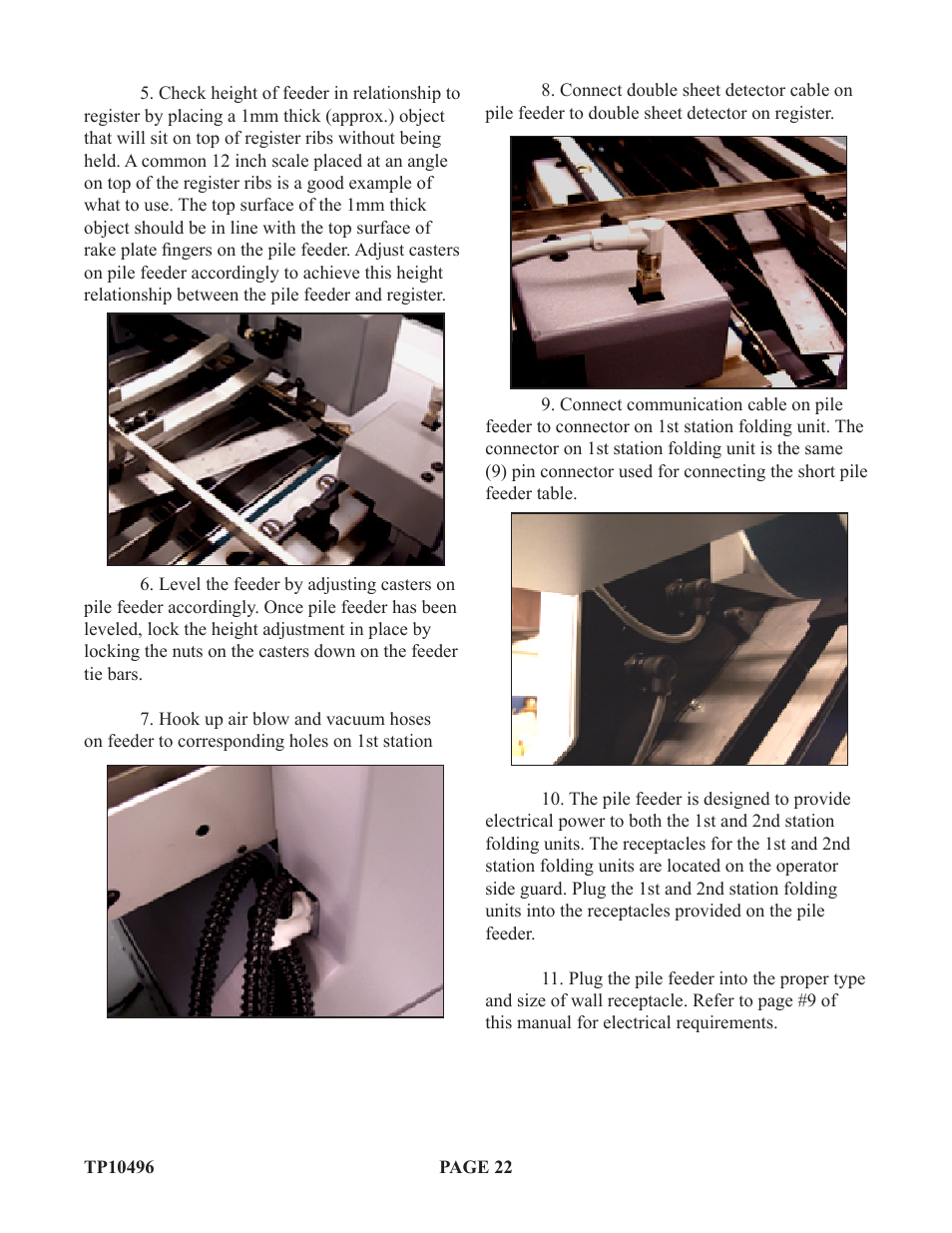 Baumfolder Flexifold: Pile Folder (in 2004) User Manual | Page 22 / 41
