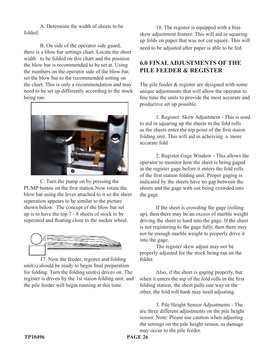 Baumfolder Flexifold: Pile Folder (in 2004) User Manual | Page 26 / 41